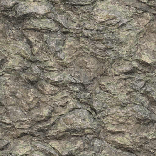 Shallow Folding Rock Formation (Texture)