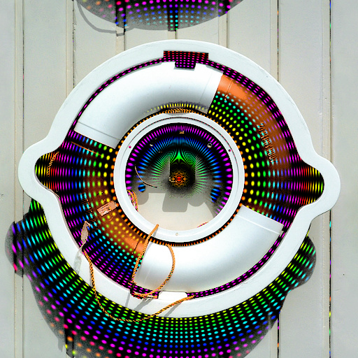 Selective Colorful Dots