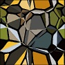 3D Jumbled Geometric Pattern Maker Photo Effect