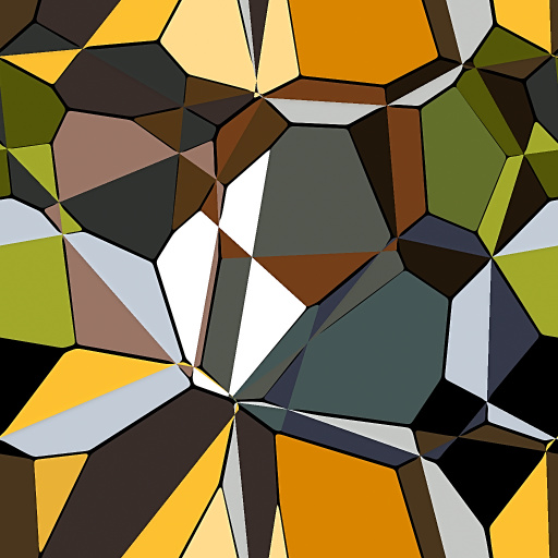 3D Jumbled Geometric Pattern Maker Photo Effect (Effect)