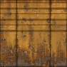 Yellow Rusty Wall Panel