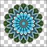 Hexadecagon Mandala