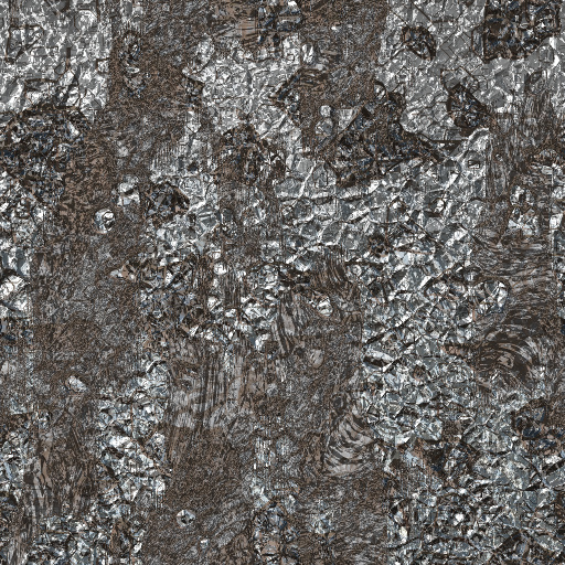 large heavily grunged abstrct metal plated tiles (Texture)