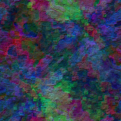 Rough Cuebic Painting (Texture)