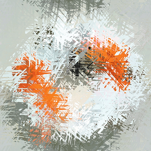 Random Tattered Crosshatch Photo Effect