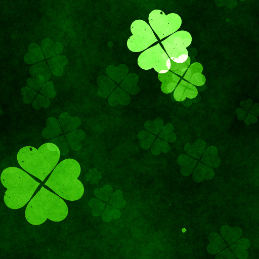 Grungy Shamrocks (Texture)