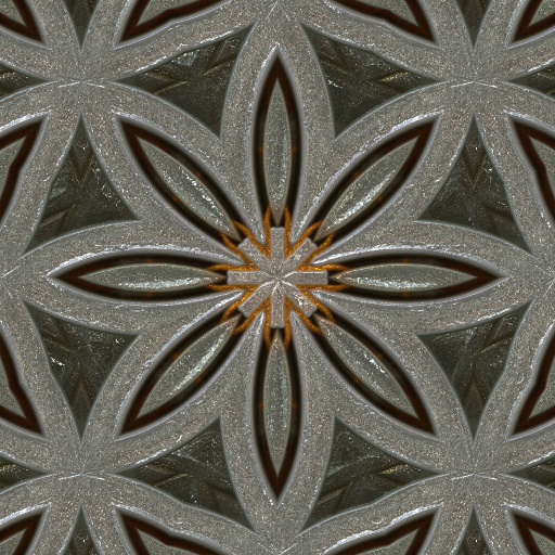 Metallic surface octagon generator