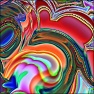 Colorful Abstract Twist and Swirl