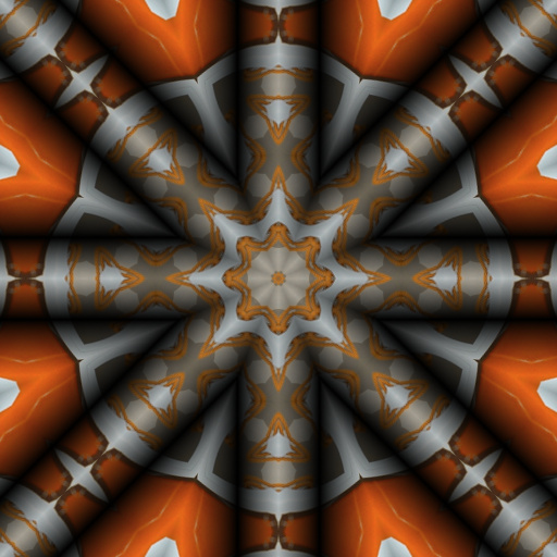 3D Effect Kaleidoscope / Mandala