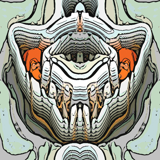 Abstract Poster Smudge With Outlines Photo Effect 2.0 (Effect)