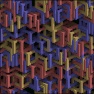 Blocks 2 - wireframe cubes