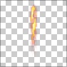 Fire tracer sprite