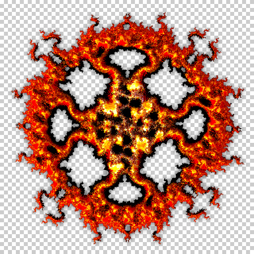 Fractals Dragons Flames by Wolfgang Halder