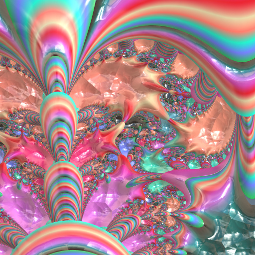 Fractal Structure 9 by Wolfgang Halder