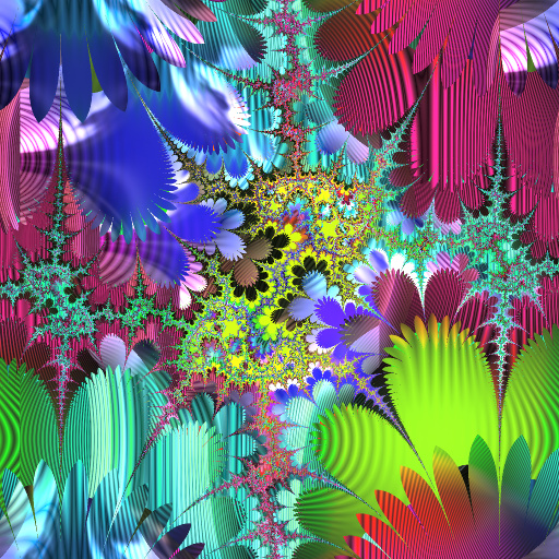 Fractal Structure 10 by Wolfgang Halder