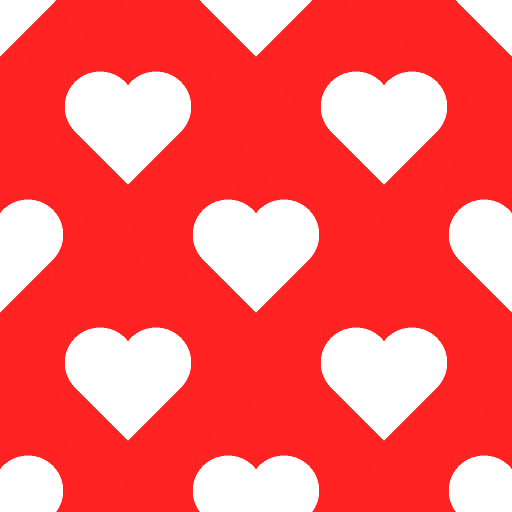 Hearts pattern by AlienConception