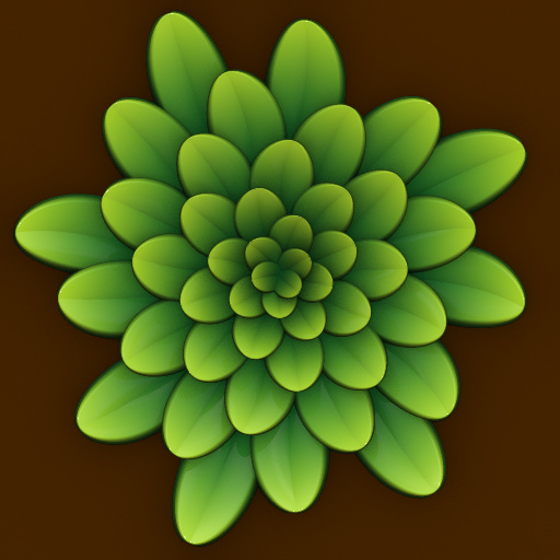 Phibonacci 1 - plants 0.1 (Texture)