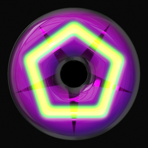 Pentagons and Spheres (Texture)