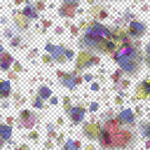 Glowing Hearts FB (Texture)