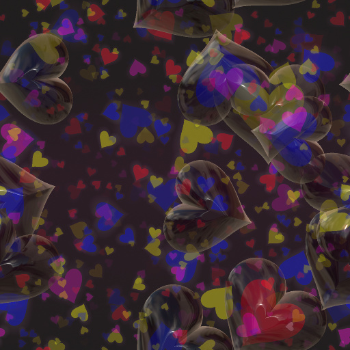 Glowing Hearts Texture FB (Texture)