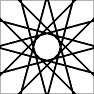 Islamic Geometric Tiling Pattern Generator - 12-way Rotate and Mirror, Square Tiling With Full Line