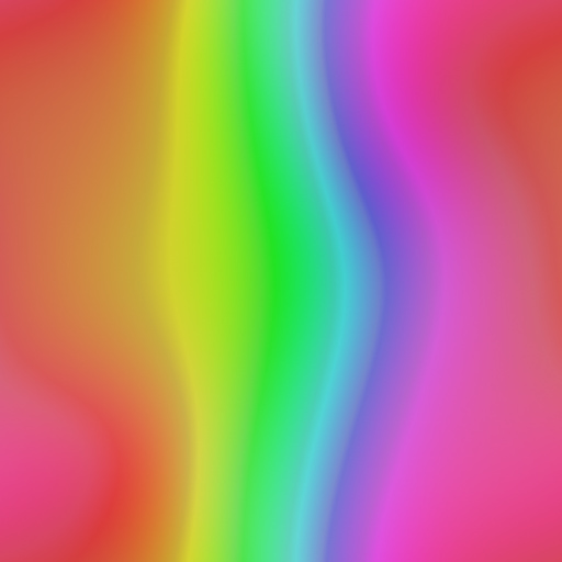 Soft Rainbow Gradient Waves (Texture)