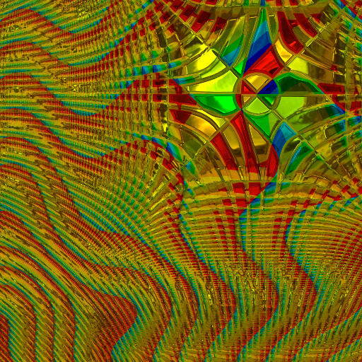 Psychedlic Art Pattern by Wolfgang Halder