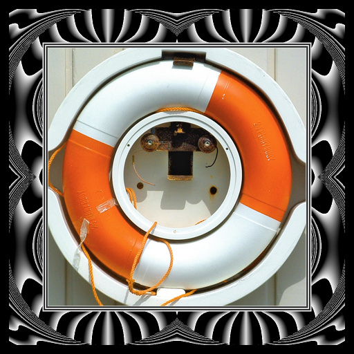 Op Art Frame by Boogie Jack