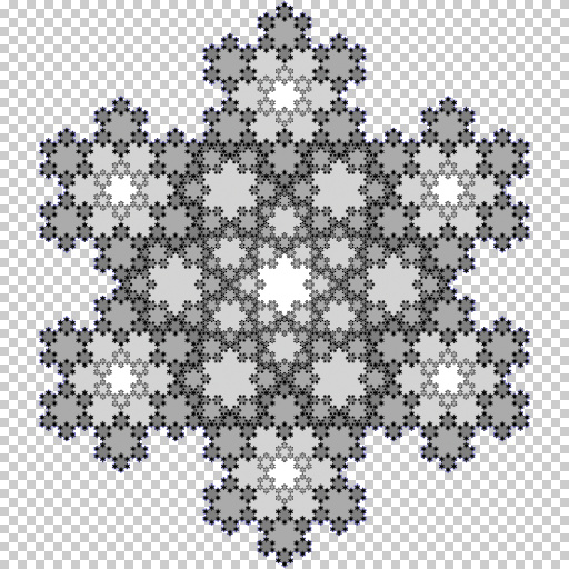 Koch Snowflakes by Rachel Duim