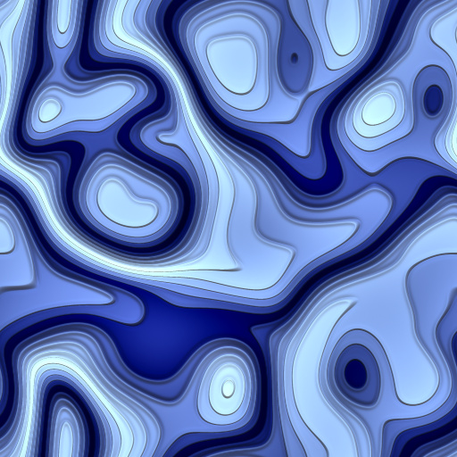 Islands of Layered Color (Texture)