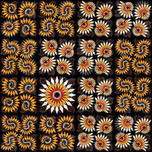 Rhomboidal Blooming (Texture)