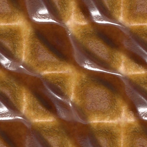 Waffle With Syrup