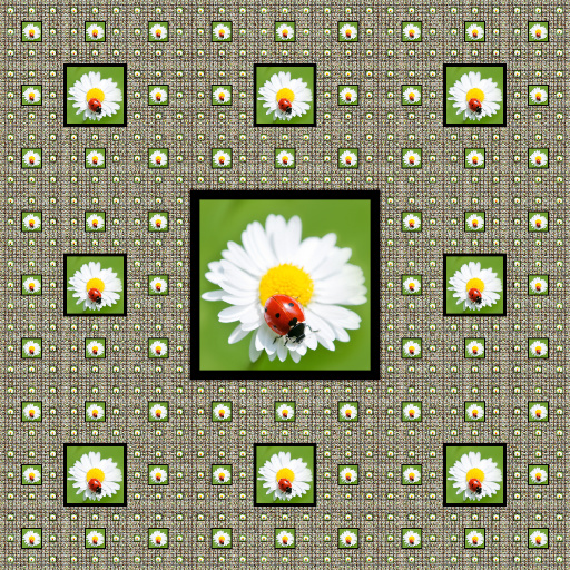 Menger sponge Sierpinski Carpet (Effect)