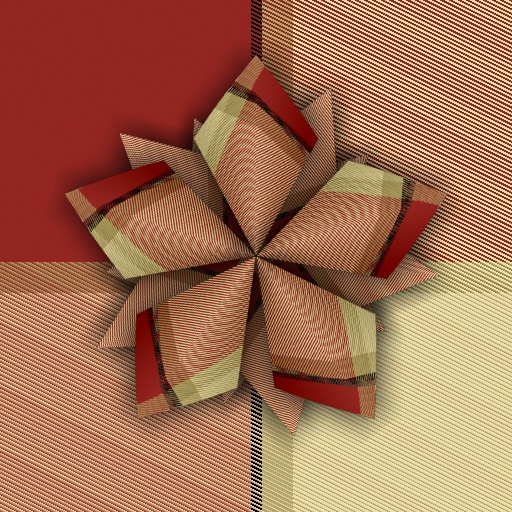 Tartan Mesh PentaBow by Kay Patterson
