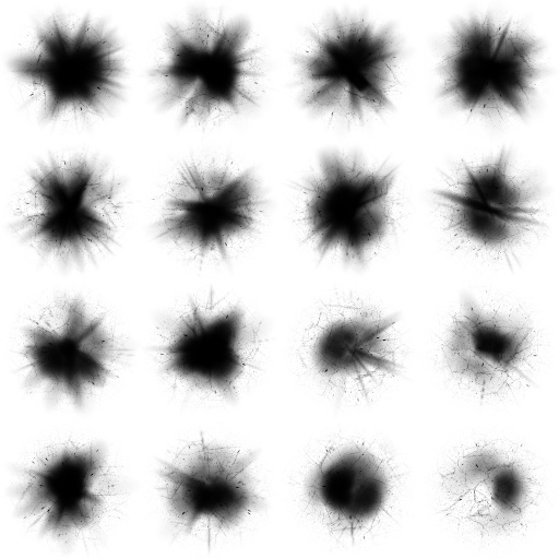 Explosion blast decal 2 (Texture)