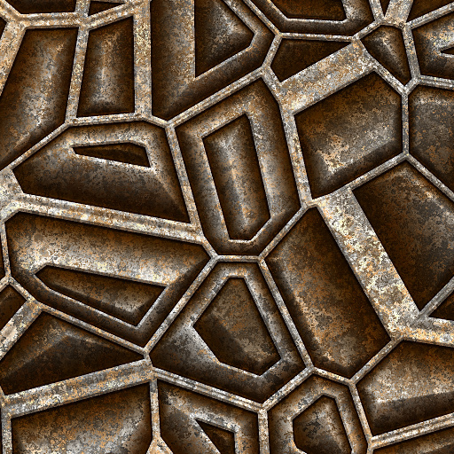 3D Textured Abstract Rocks (Texture)