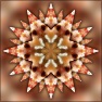 3d effect multi hexagonal pattern