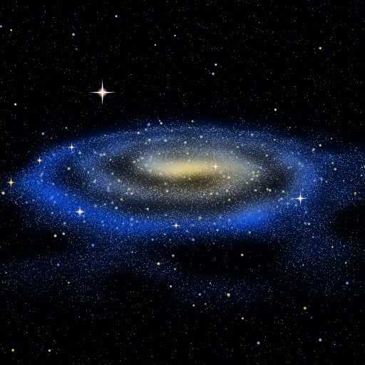 Barred Spiral Galaxy (Texture)