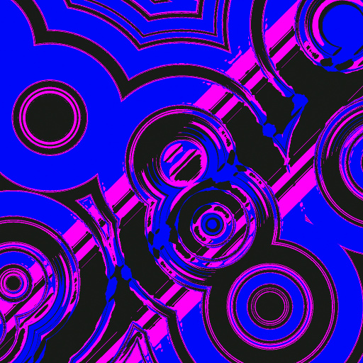 Crazy Circles (Texture) - Variation 3