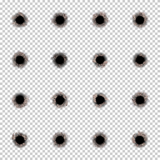 Bullet Hole Wood (Texture)
