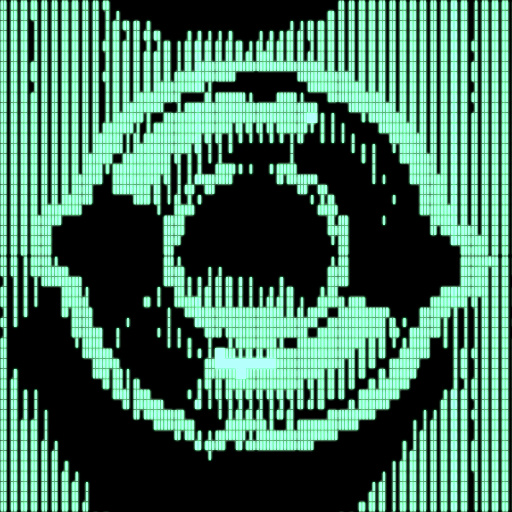 Monochrome LCD Pixels (Effect)