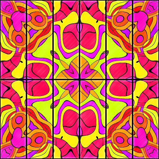 Stained Glass Pattern (Texture)