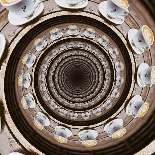 Animated Pseudo-Depth Spiral (Effect)