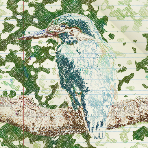 Minimal Colored Pencils Sketch (Effect)
