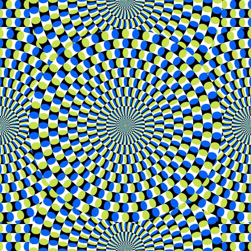 It sometimes moves