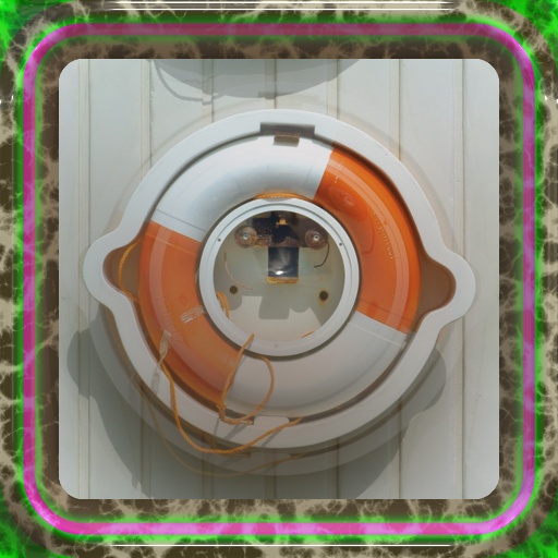 Frame with glass (Effect)