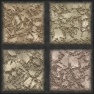 Cracked tiles