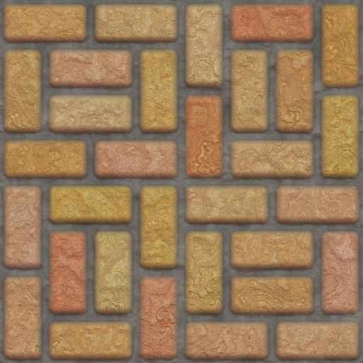 Terracotta tiles (Texture)