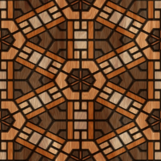 Fancy Wood Inlay -- 3-D by ScaryKitty