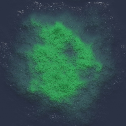 Land mass : Island (Texture)